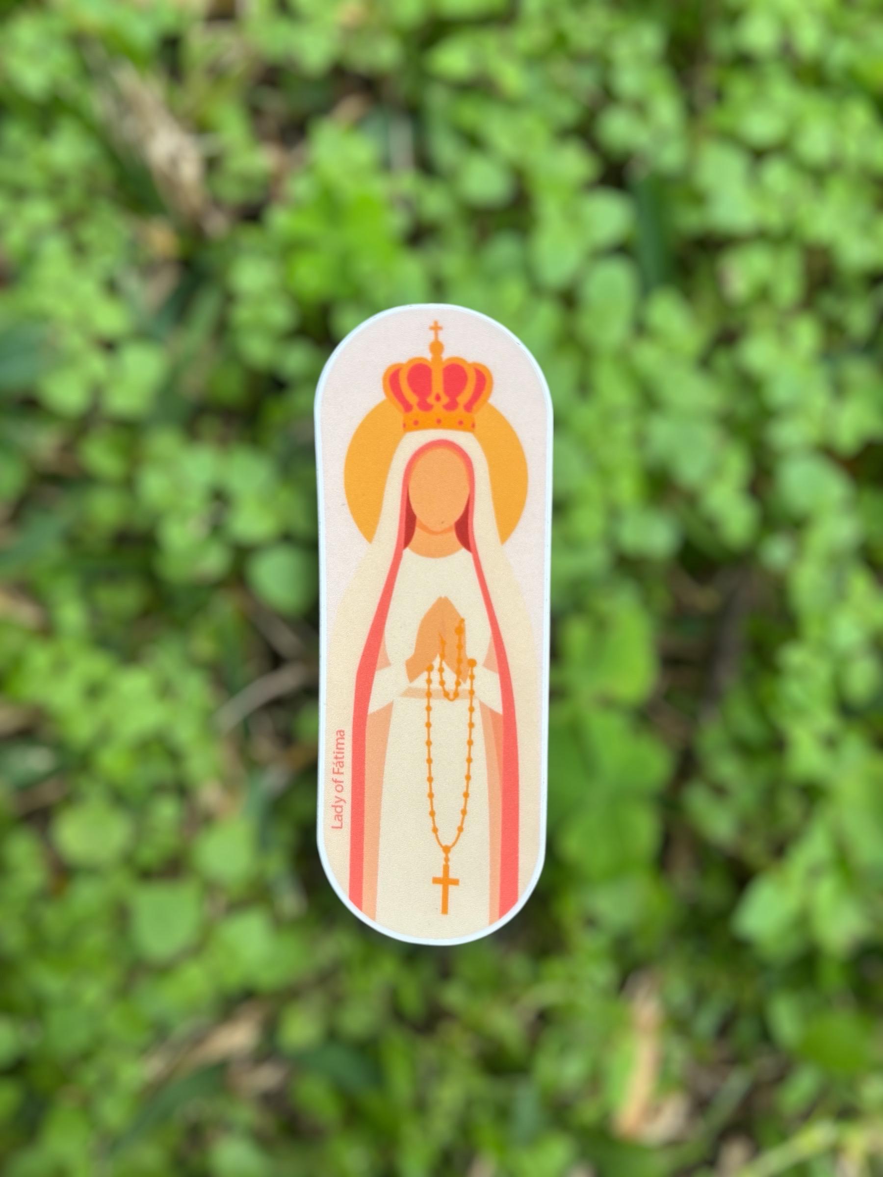 Fatima Sticker Godparent Gift- Lady of Fatima Sticket Set- Catholic Art Decals ...