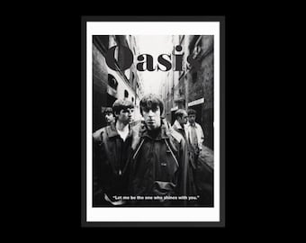 Póster de Oasis (impresión digital)