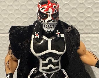 Figura personalizada de Luchador Mexicano Pentagon Jr “Zero Miedo” – 7 pulgadas