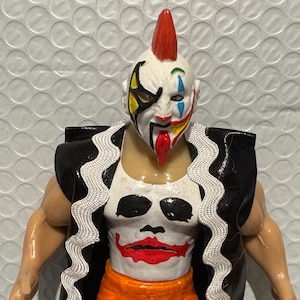 Psycho Clown Lucha Libre Action Figure – 7” Mexican Wrestler Collectible – AAA Wrestling Hand-Painted Toy