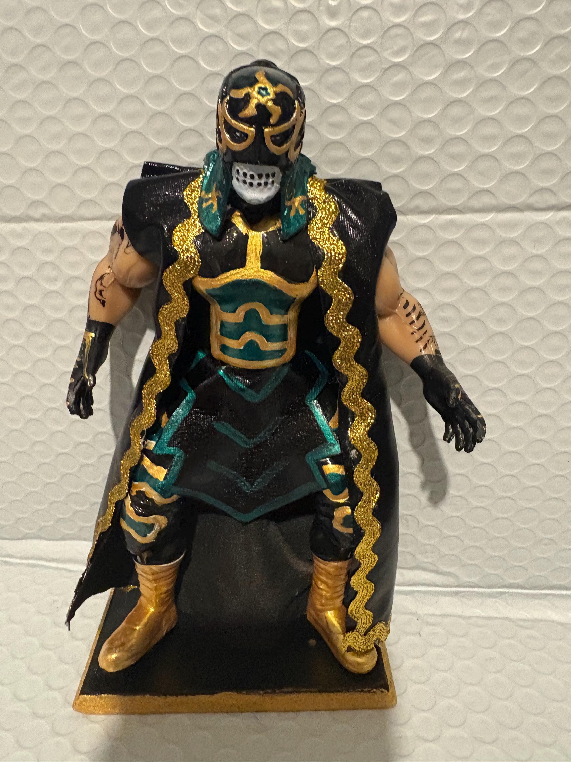 pentagonさま　専用 Pentagon Jr Zero Miedo WWE Style – Custom 7 Inch Mexican Luchador