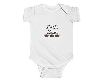 Little Bean infant bodysuit | coffee bean design