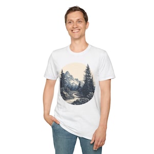 Wandern T-Shirt, Outdoor Abenteuer Shirt, Natur Liebhaber T-Shirt, Wander Top, Bergsteigen Bekleidung