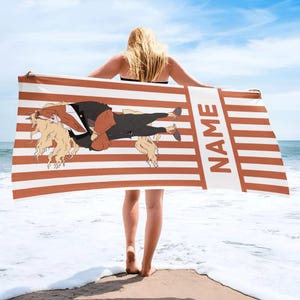 Mayor Winddancer strandhandduk, Zootopia 2 strandhandduk med alla karaktärer, Disney Mayor Winddancer strandhandduk poolpartyhanddukar, födelsedagspresent bild 2