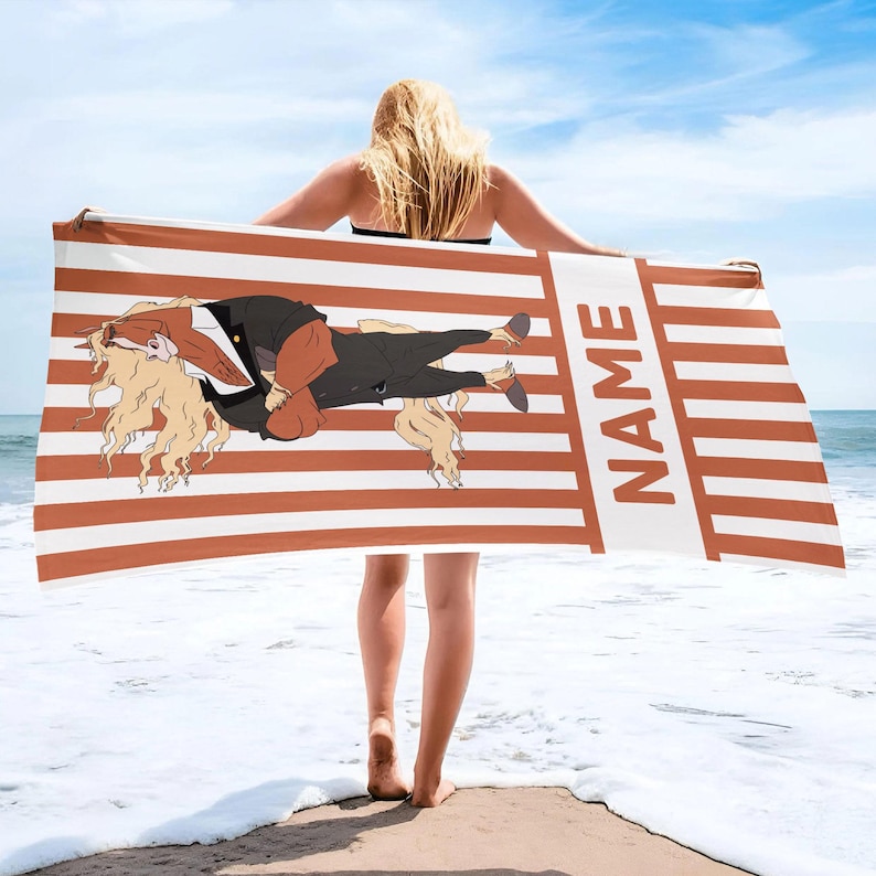 Mayor Winddancer strandhandduk, Zootopia 2 strandhandduk med alla karaktärer, Disney Mayor Winddancer strandhandduk poolpartyhanddukar, födelsedagspresent bild 2