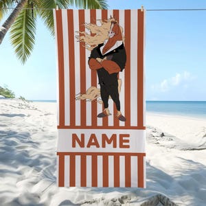 Mayor Winddancer strandhandduk, Zootopia 2 strandhandduk med alla karaktärer, Disney Mayor Winddancer strandhandduk poolpartyhanddukar, födelsedagspresent bild 1