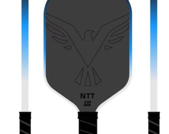 Pickleball Paddle NTT GEN 4 propulsion Foam Core 16mm BLACK Handle
