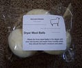 100% Natural - Wool Handmade Dryer Balls