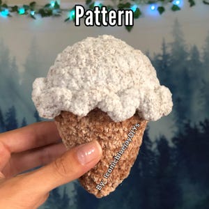 Ice Cream Cone Crochet Pattern