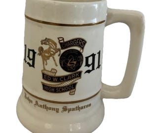 ヴィンテージ ドイツビールジョッキ（蓋付き）ミュンヘン