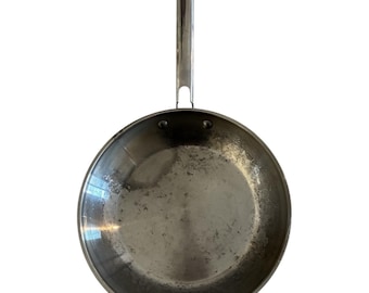 Calphalon Pots & Pans Stainless Steel 10" in Omelet Frying Pan Skillet Vintage