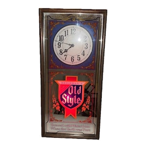 Old Style Beer Clock - Etsy