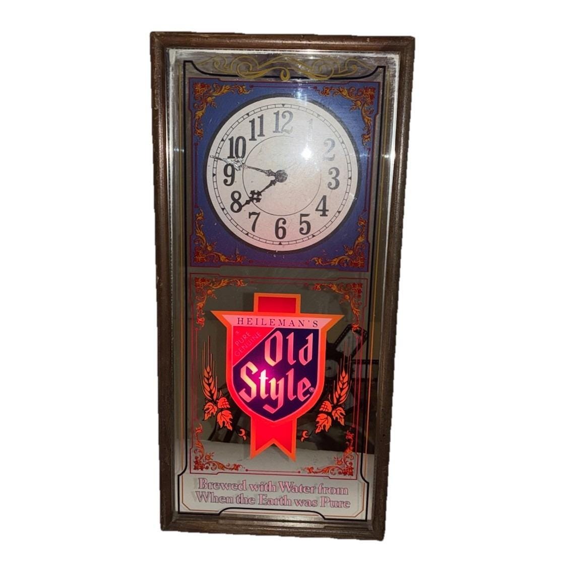 Old Style Beer Clock - Etsy