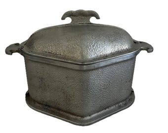 Vintage Guardian Service Casserole Dutch Oven Sweetheart Triangle Pot Lid