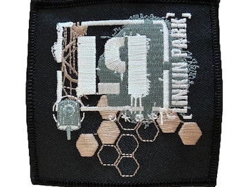Vintage Linkin Park Patch Honeycomb Hybrid Theory Sew/Iron On 2003 Deadstock NEW