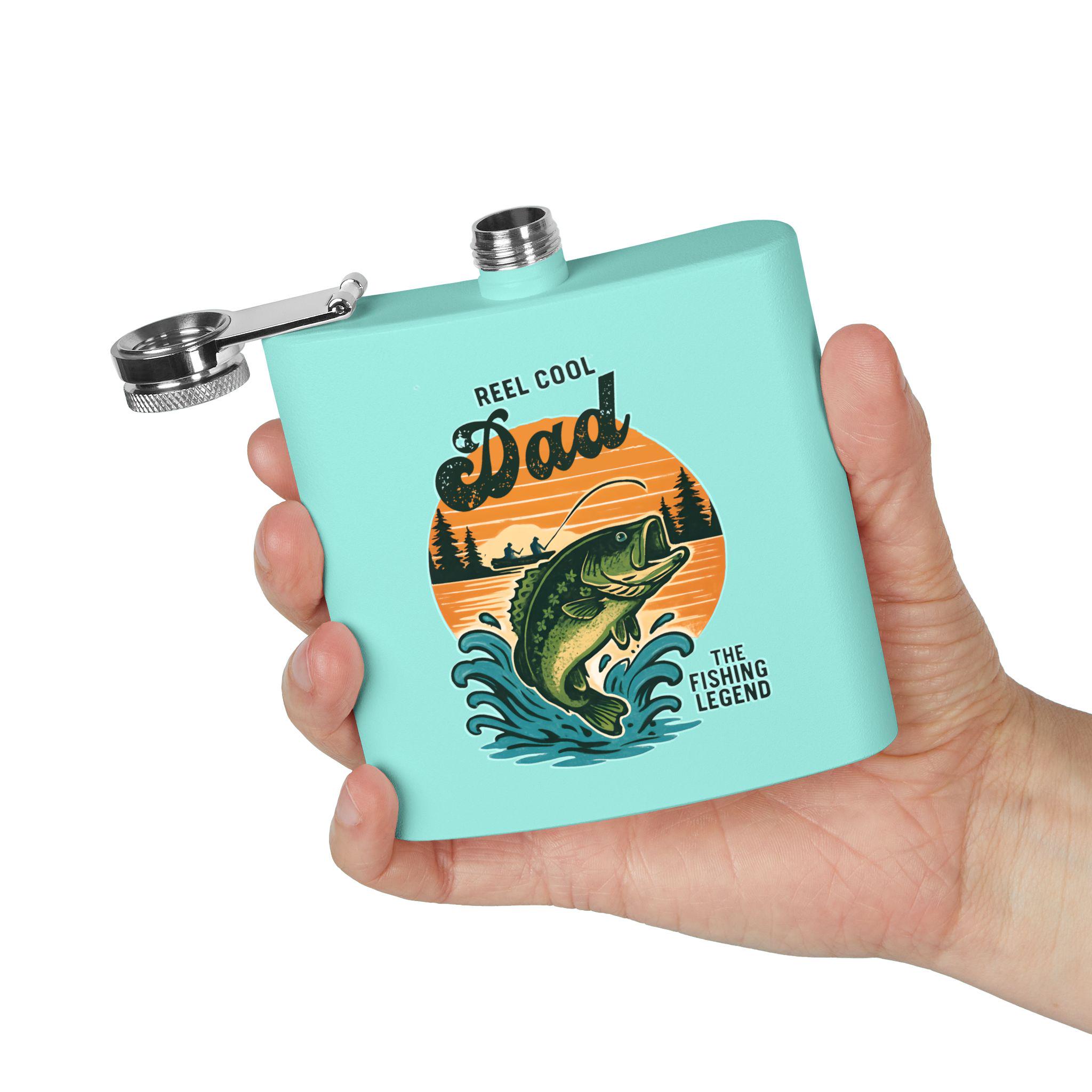 Custom Reel Cool Grandpa Fishing Retro Coffee Mug