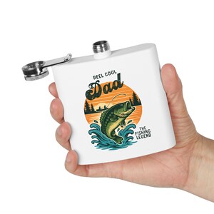 Reel Cool Dad Fishing Retro Mug, Fishing Gift for Dad, Fishing Daddy Coffee Mug, Father&#39;s Day Gift, Gift for Dad, Dad Life Coffee Mug