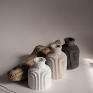 Handmade Jesmonite Bud Vase Boho Home Decor