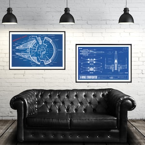 Star Wars Blueprints (Set of 2): Sci-Fi Engineering Art