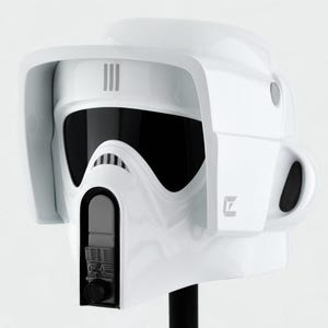 Scout Trooper Helmet / Biker Scout Trooper Helmet from Star Wars / Imperial Trooper Cosplay Helmet / Star Wars Helmet