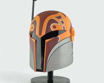 Sabine Wren Helmet from Season 2 Star Wars Rebels Series / Star Wars / Cosplay Helmet / Mandalorian Helmet / Star Wars Helmet