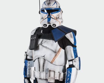 Captain Rex Realistic Clone Trooper Cosplay Armor Costume/ Clone Trooper Phase 2 Armor from Star Wars / Cosplay Helmet / Star Wars Helmet