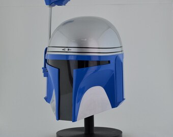 Jango Fett Clean Helmet from Star Wars / Cosplay Helmet / Mandalorian Helmet / Star Wars Helmet