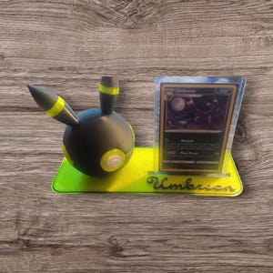 Umbreon Pokeball Kartenhalter wird mit Pokeball geliefert kann aus jedem Pokeball gemacht werden und halter dazu passt es karte ist nur für die darstellung