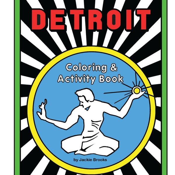 Detroit Coloring & Activity Book