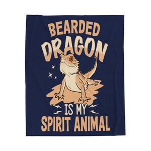 Bearded Dragon Spirit Animal Velveteen Plush Blanket, Animal Lover Gift, Cozy Home Decor, Unique Blanket for Kids, Reptile Enthusiast [...]