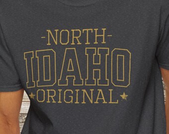 North Idaho Original T-shirt: Athletic Style, Native Pride
