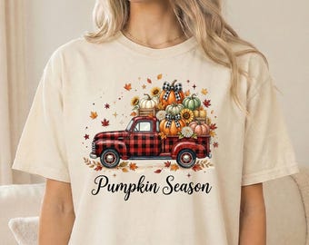 Fall Pumpkins Truck PNG, Coquette Fall png, Pumpkin Season Shirt, Cozy Pumpkin png, Trendy Fall png, Autumn Aesthetic, (Digital Download)