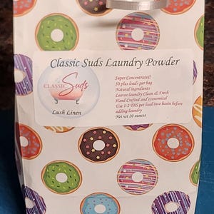 Classic Suds Laundry Powder, Laundry Detergent