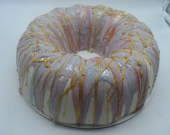 Bundt Cake soap, dessert soap, cake soap, faux food soap