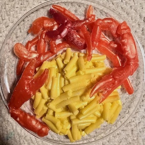 Crab Leg Dinner Soap Set: Handmade Fake Food Gag Gift