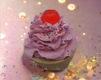 Soapy Cupcake, cupcake soap, dessert soap