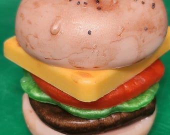 Hamburger Soap, Novelty Gag Gift Soap