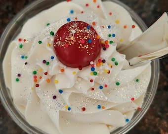 Ice Cream Sundae Soap Novelty Party Favor Dessert Soap Fake Food