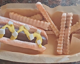 Hot Dog Soap, Novelty soaps, Fake Food Soap