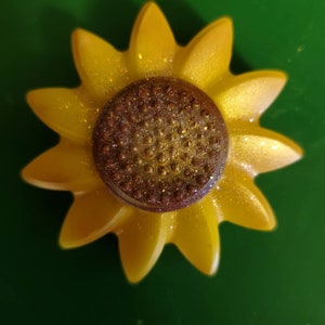 Sunflower soap, floral soap