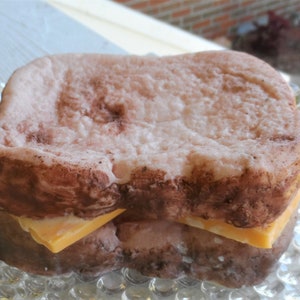 Fast Food soap, Grilled Cheese soap, fake food soap, gag gifts