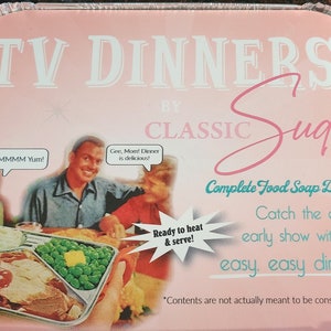 TV Dinner Soap Set: Novelty Gag Gift