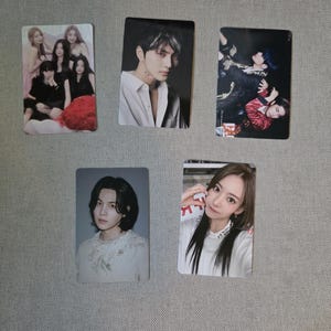 Kpop photocards