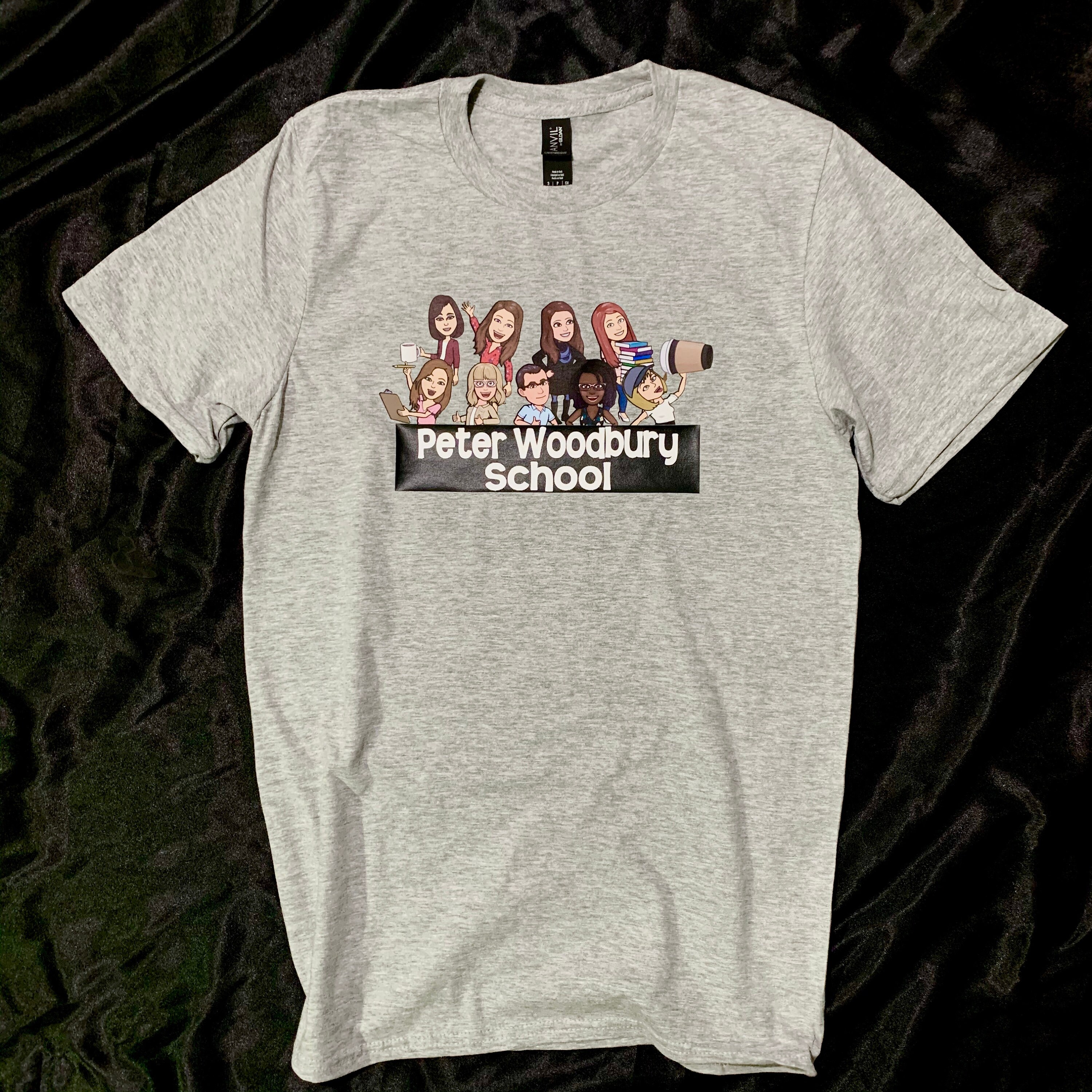 Bitmoji shirt w/9 bitmojis Etsy