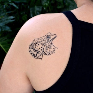 Wild Florida Temporary Tattoo Pack of Five. Baby Gator. Alligator. Raccoon. Beetles. Southern Leopard Frog. Six Lined Racerunner. image 8