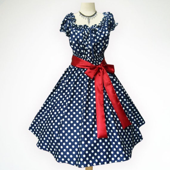 size 18 polka dot dress
