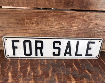 Vintage metal sign | Etsy