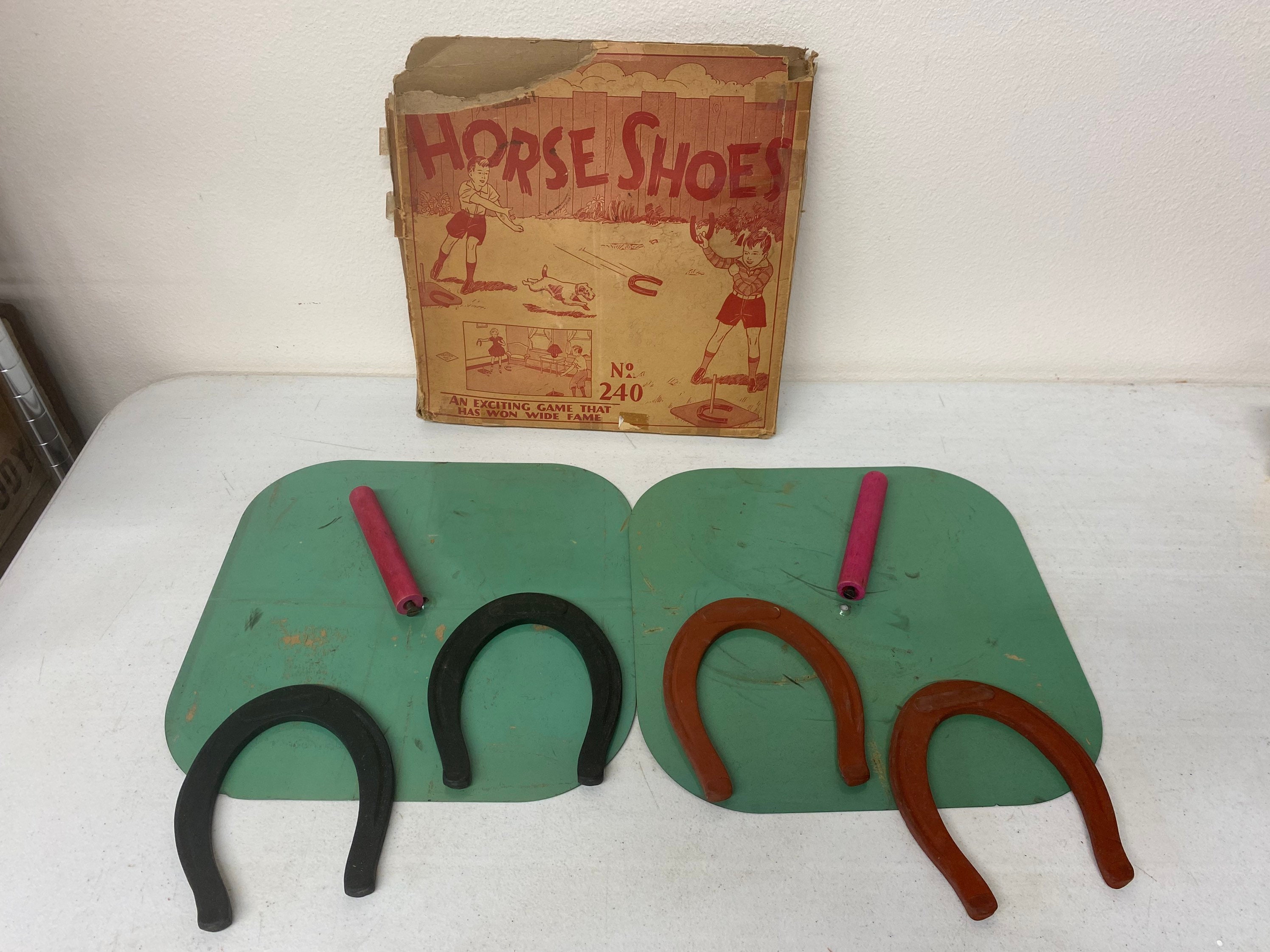 Miniature Horseshoes- Set of 4. Little Leprechaun Horse Shoes