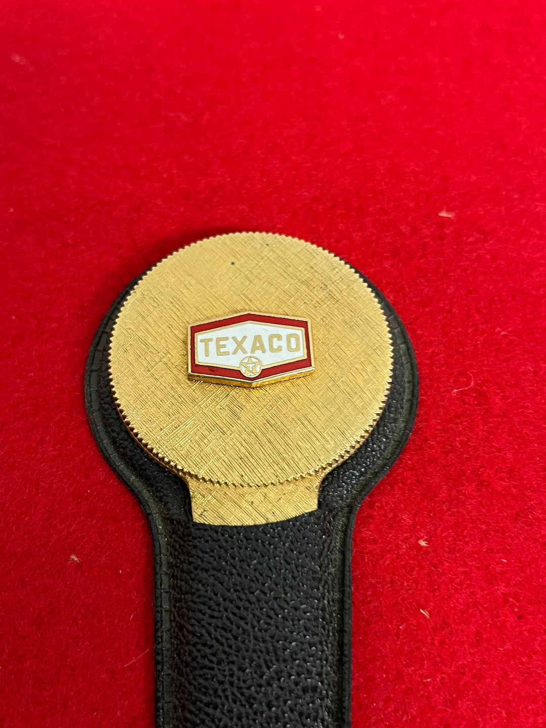 Vintage TEXACO Advertising Letter Opener in Sheath Etsy
