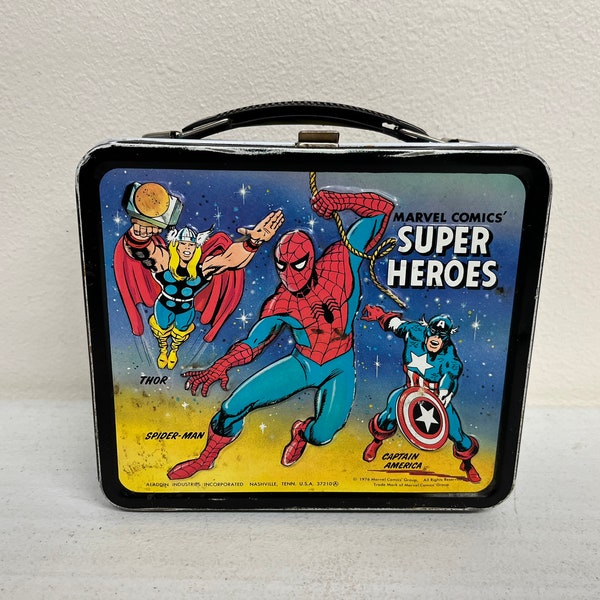 Super Hero Lunch Box Etsy